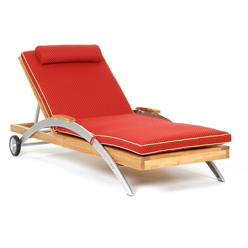 Outdoor Lounges on Caluco Infinity Teak Outdoor Chaise Lounge Is Currently Not Available